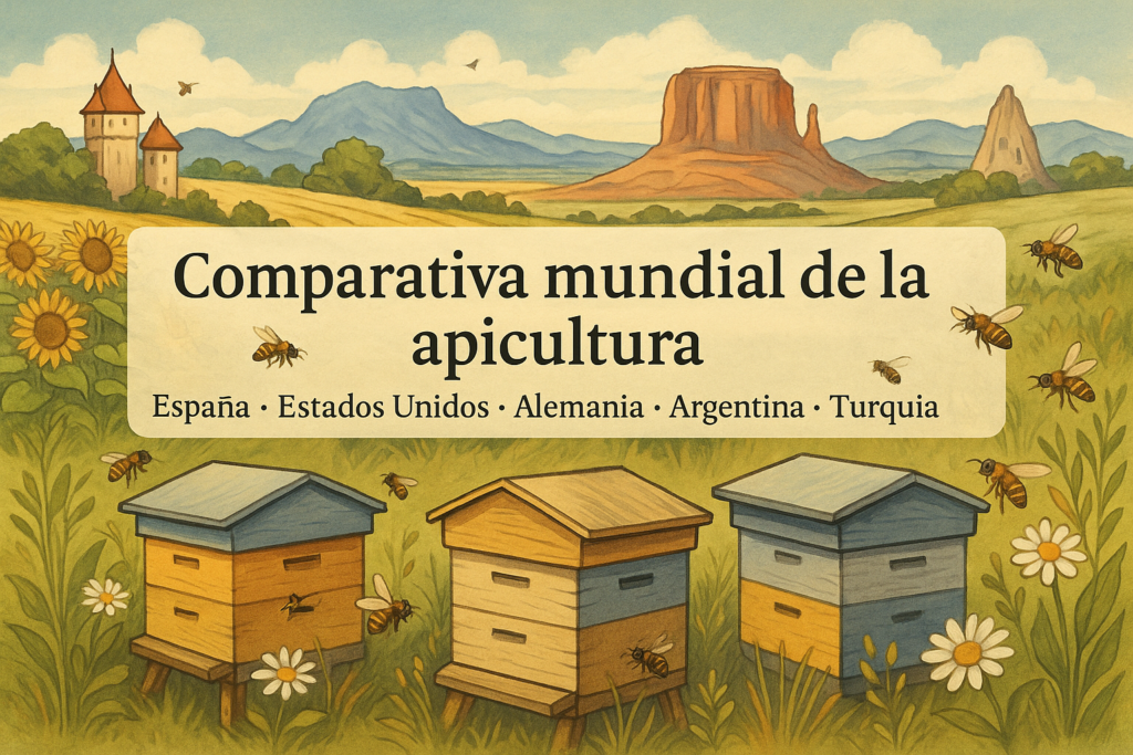 Comparativa de miel de varios países